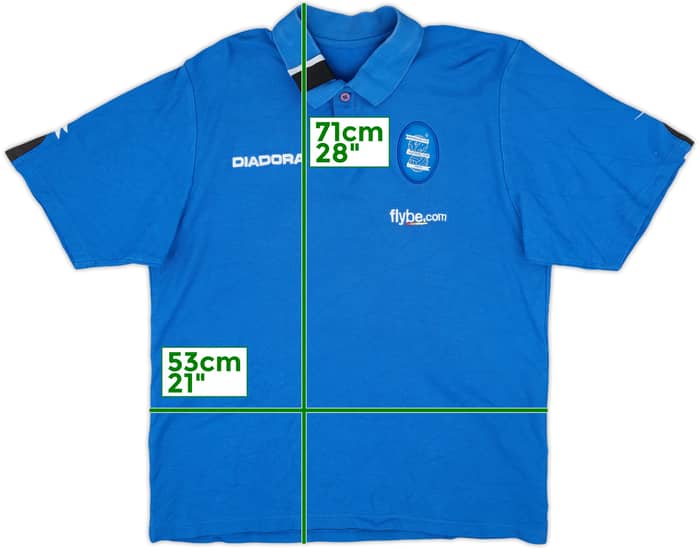 2004-05 Birmingham City Diadora Polo Shirt - 6/10 - (L)
