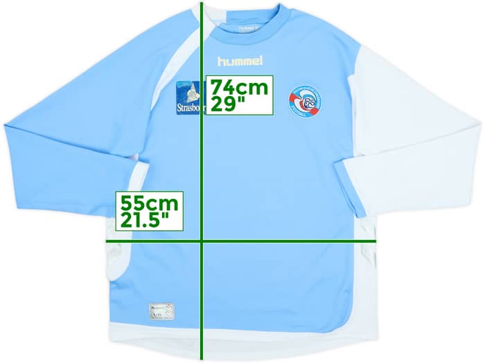 2008-09 Strasbourg Away L/S Shirt - 5/10 - (M)