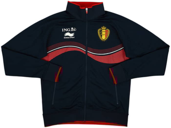 2012-13 Belgium Burrda Track Jacket - 8/10 - (M)