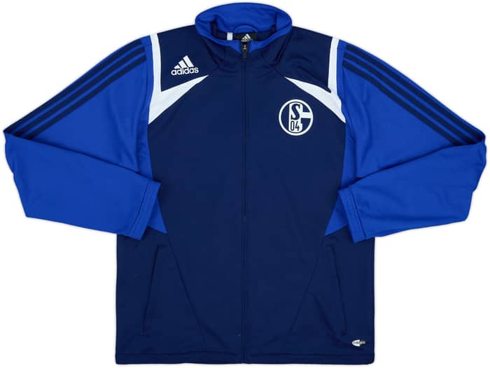 2007-08 Schalke adidas Track Jacket - 8/10 - (M/L)