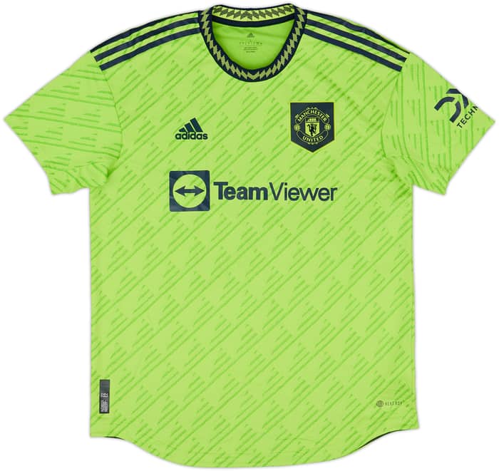 2022-23 Manchester United Authentic Third Shirt Martinez #6 - 8/10 - (L)