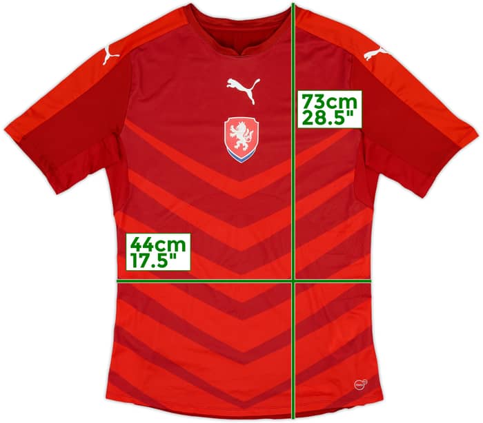 2016-17 Czech Republic (ACTV Fit) Home Shirt - 10/10 - (XL)