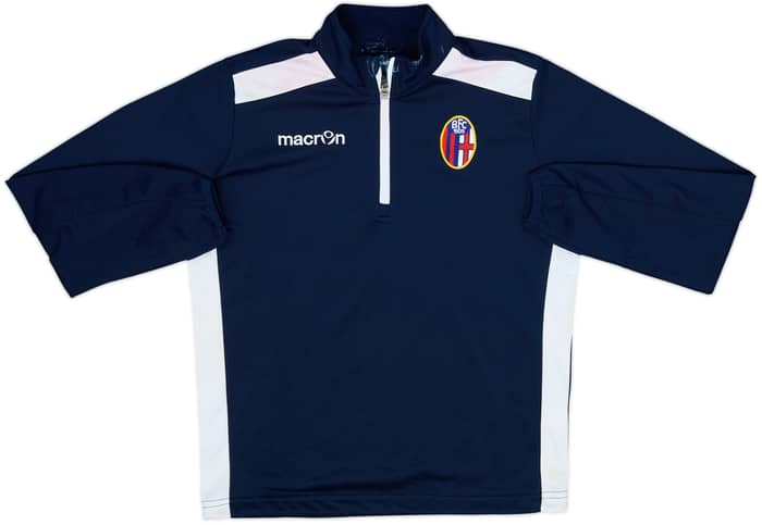 2015-16 Bologna Macron 1/4 Zip Drill Top - 3/10 - (XS)