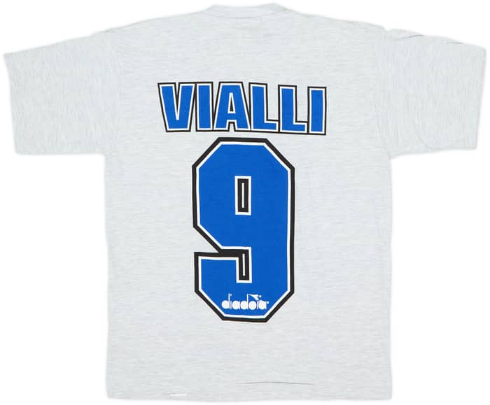 1996 Diadora 'Gianluca Vialli' Graphic Tee Vialli #9 (XL.Boys)