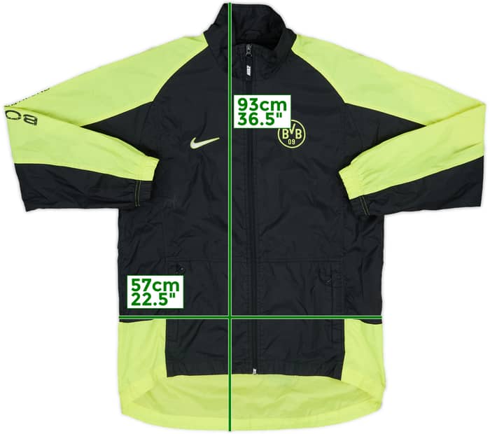 1997-98 Borussia Dortmund Nike Track Jacket - 8/10 - (M)