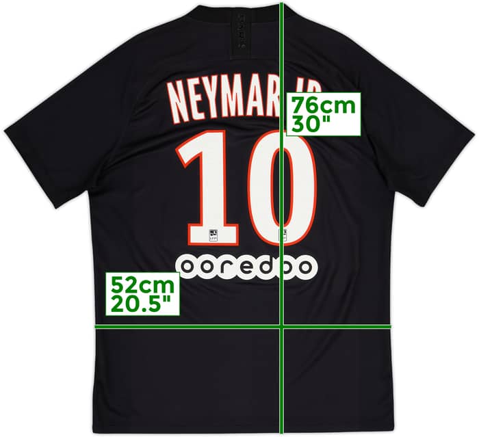 2019-20 Paris Saint-Germain Fourth Shirt Neymar Jr #10 - 10/10 - (L)