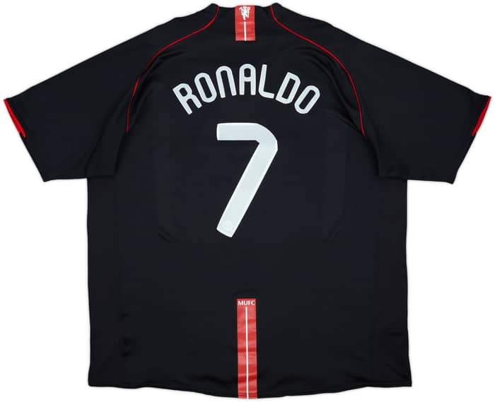 2007-08 Manchester United Away Shirt Ronaldo #7 - 8/10 - (3XL)