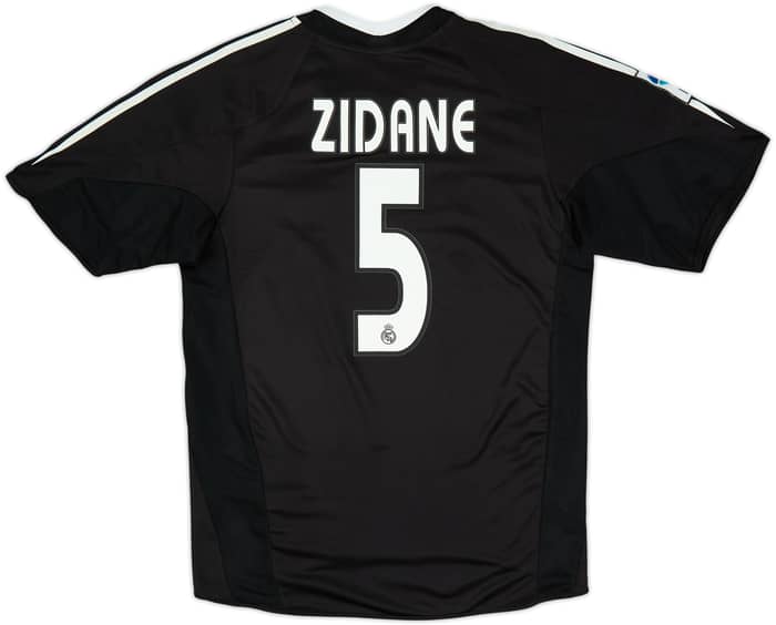 2004-05 Real Madrid Away Shirt Zidane #5 - 8/10 - (S)