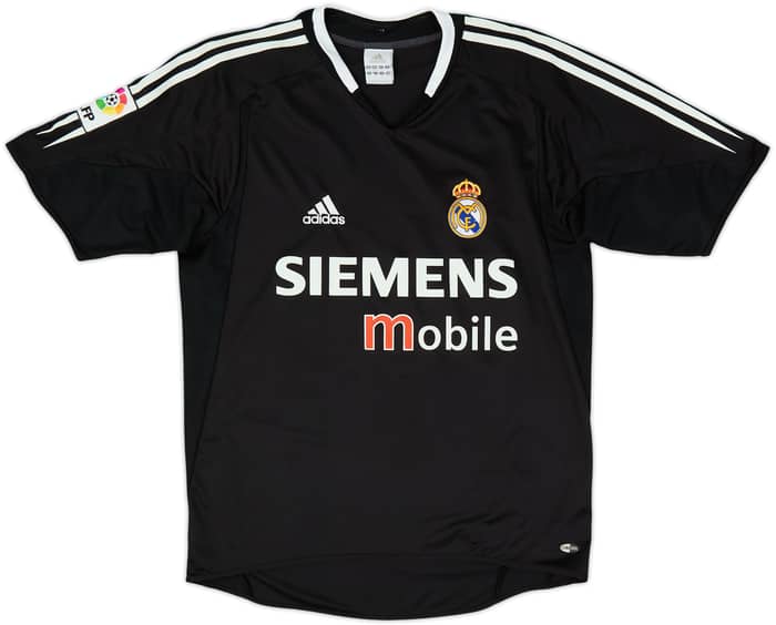 2004-05 Real Madrid Away Shirt Zidane #5 - 8/10 - (S)