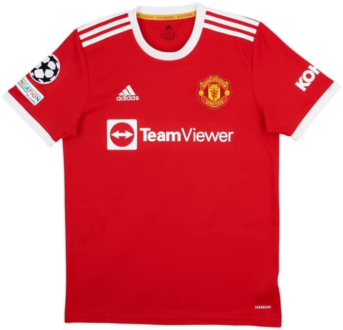 2021-22 Manchester United Home Shirt Ronaldo #7 - 9/10 - (M)