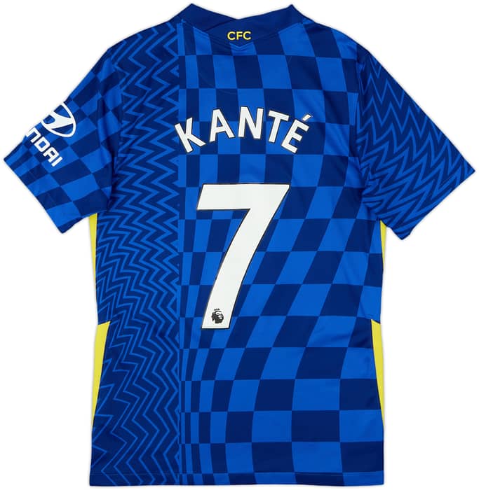 2021-22 Chelsea Home Shirt Kante #7 - 9/10 - (S)