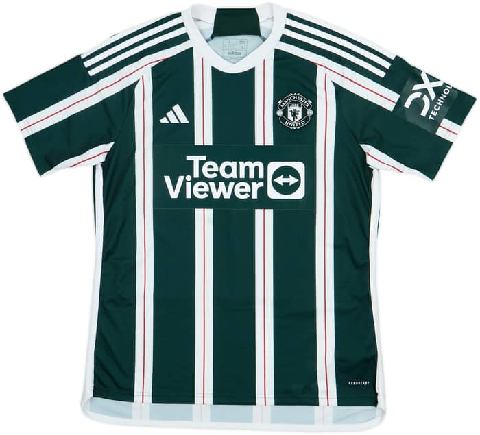2023-24 Manchester United Away Shirt Martinez #6 - 8/10 - (L)