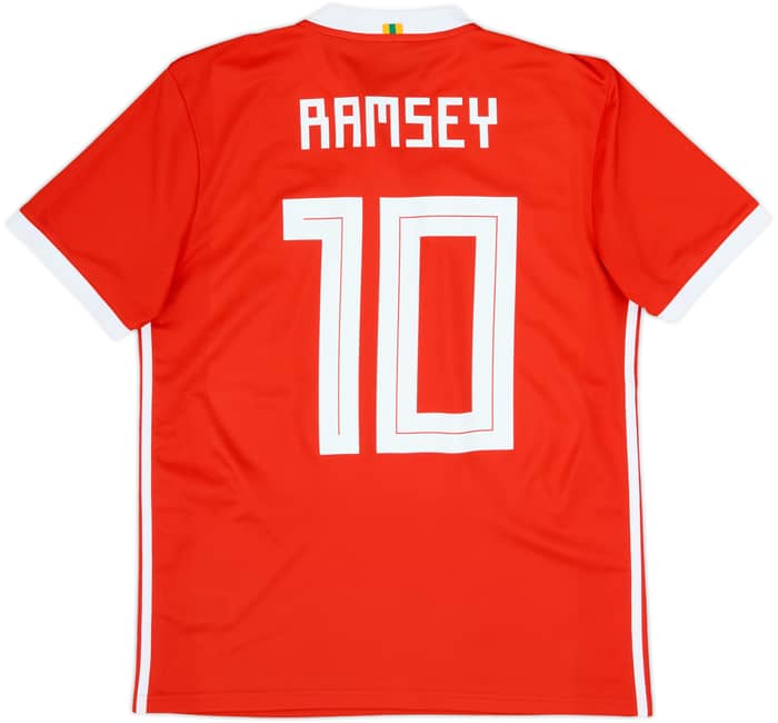 2018-19 Wales Home Shirt Ramsey #10 - 10/10 - (M)