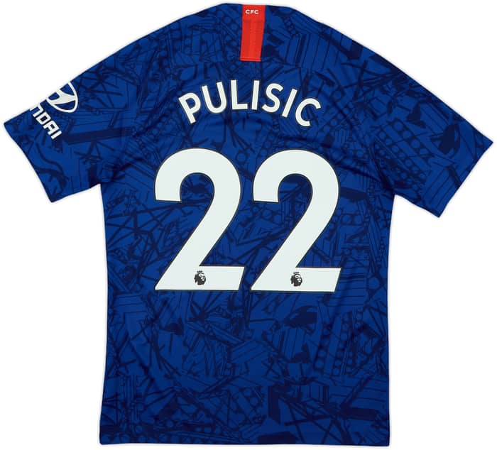 2019-20 Chelsea Home Shirt Pulisic #22 - 10/10 - (S)