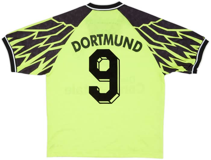 Camiseta de local del Borussia Dortmund 1994-95 #9 - 8/10 - (L)