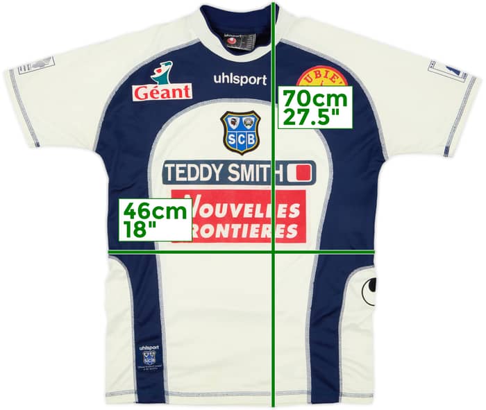 2003-04 Bastia Away Shirt - 6/10 - (M/L)