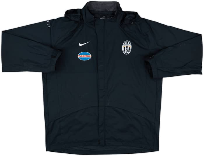 2006-07 Juventus Nike Hooded Rain Jacket - 7/10 - (L)