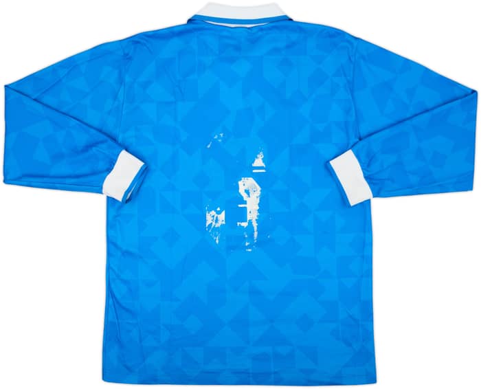 1994-96 Napoli Home L/S Shirt - 5/10 - (L)