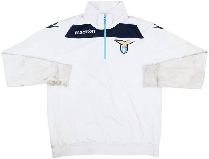 2014-15 Lazio Macron 1/4 Zip Drill Top - 3/10 - (L)