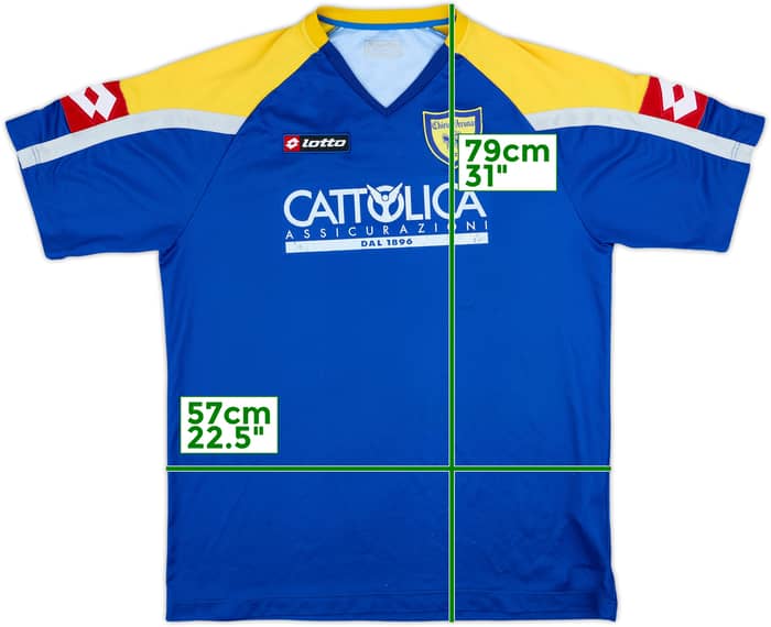 2004-05 Chievo Verona Lotto Training Shirt - 5/10 - (XL)