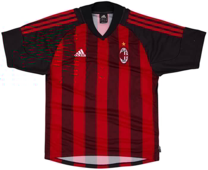 2002-03 AC Milan Home Shirt - 4/10 - (S)