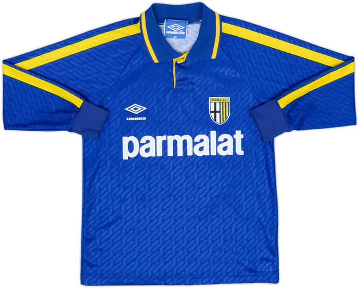 1992-93 Parma Third L/S Shirt #18 - 9/10 - (XS)