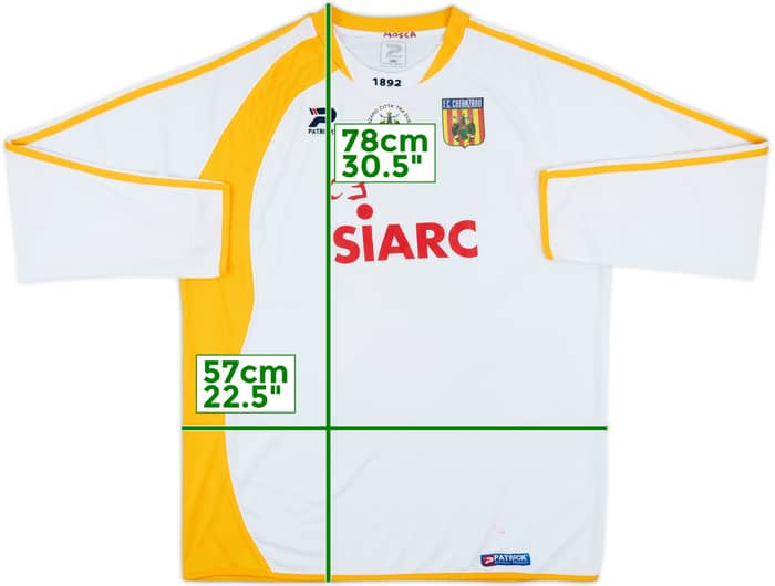 2008-09 Catanzaro Away/GK L/S Shirt #1 - 5/10 - (XL)