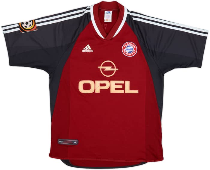 2001-02 Bayern Munich Home Shirt Santa Cruz #24 - 5/10 - (M)