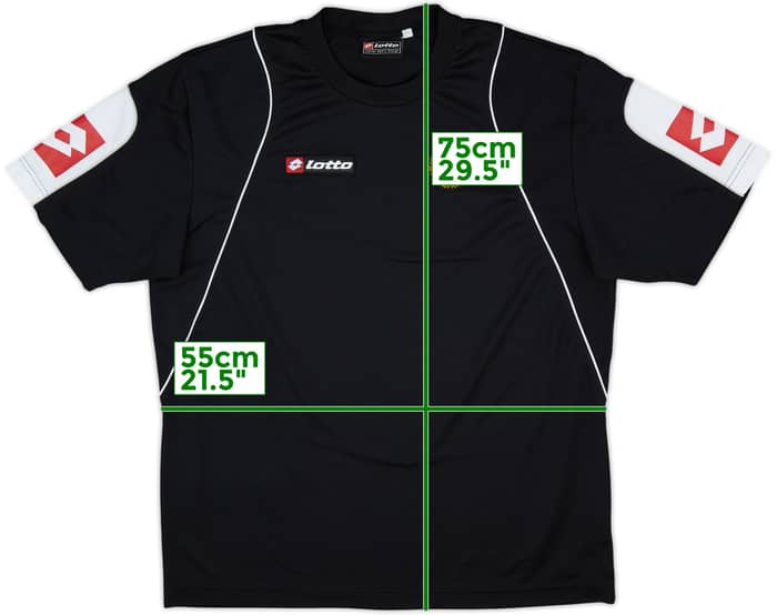 2009-10 Udinese Lotto Training Shirt - 6/10 - (XL)