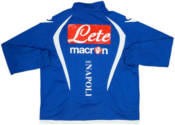 2009-10 Napoli Macron 1/4 Zip Drill Top - 6/10 - (3XL)