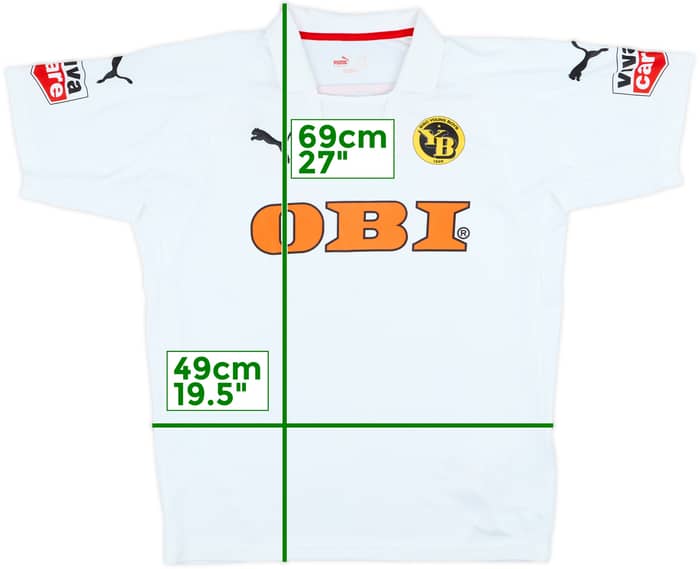 2007-08 Young Boys Away Shirt - 8/10 - (XL.Boys)