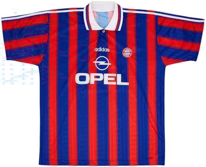 1995-97 Bayern Munich Home Shirt Matthaus #10 - 7/10 - (XXL)