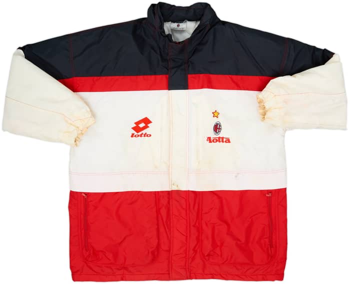 1994-95 AC Milan Lotto Padded Bench Coat - 4/10 - (XXL)