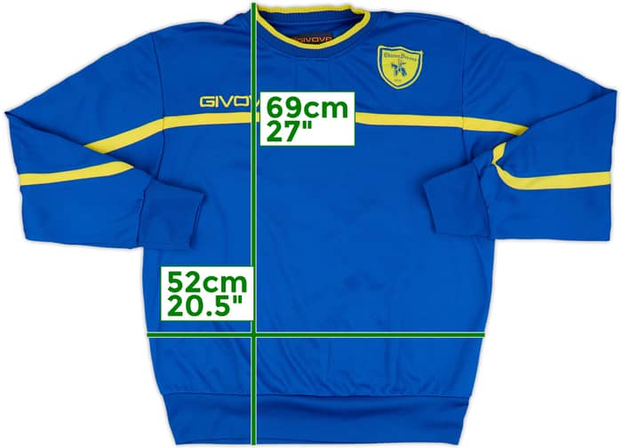 2018-19 Chievo Verona Givova Sweat Top - 7/10 - (L)