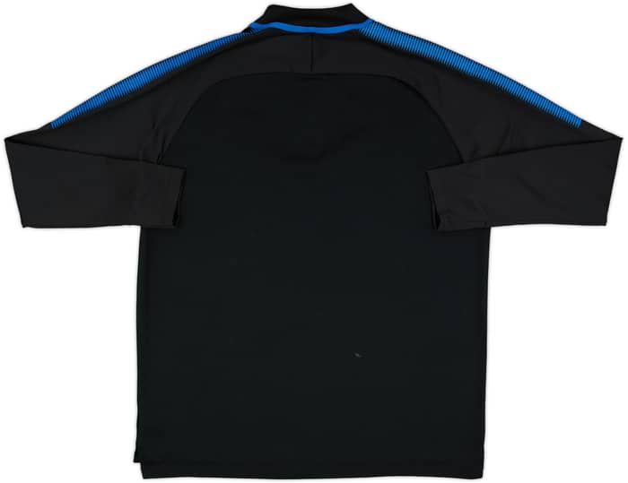 2017-18 Inter Milan Nike 1/4 Zip Training Top - 8/10 - (XL)