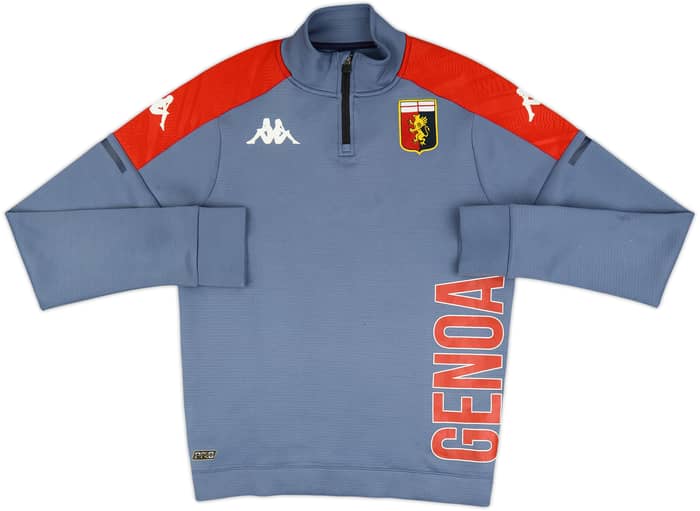 2020-21 Genoa Kappa 1/4 Zip Training Top - 6/10 - (S)
