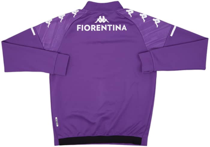 2020-21 Fiorentina Kappa 1/4 Zip Drill Top 163 - 6/10 - (L)