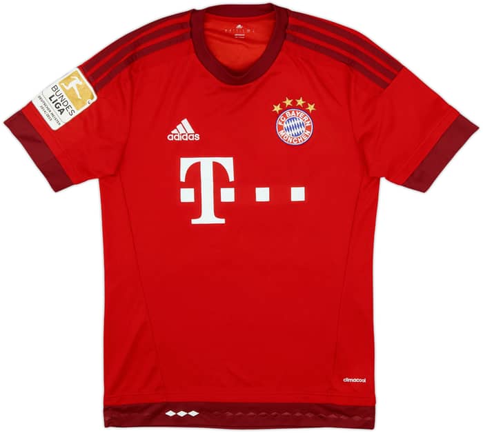 2015-16 Bayern Munich Home Shirt Alaba #27 - 6/10 - (S)