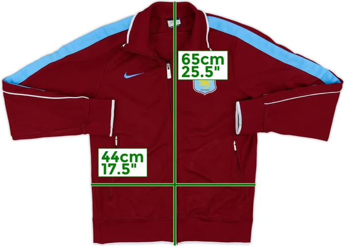 2011-12 Aston Villa Nike Track Jacket - 8/10 - (S)