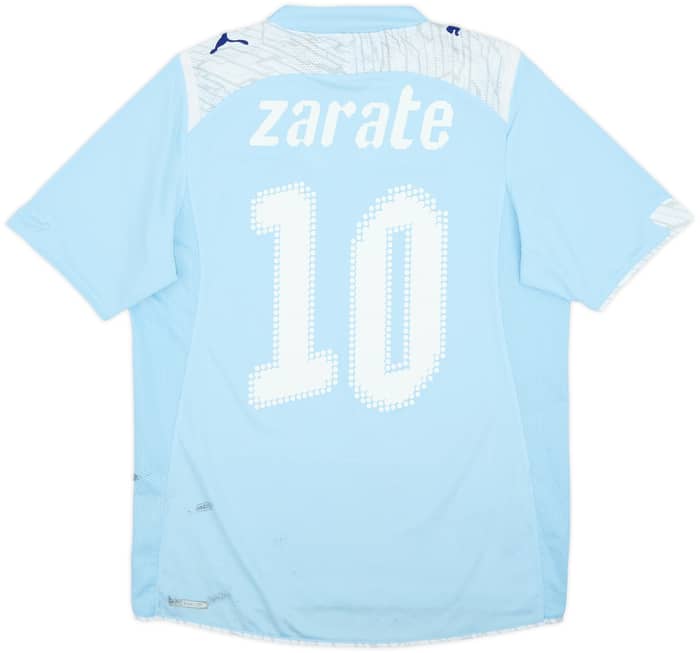 2009-10 Lazio Home Shirt Zarate #10 - 5/10 - (S)