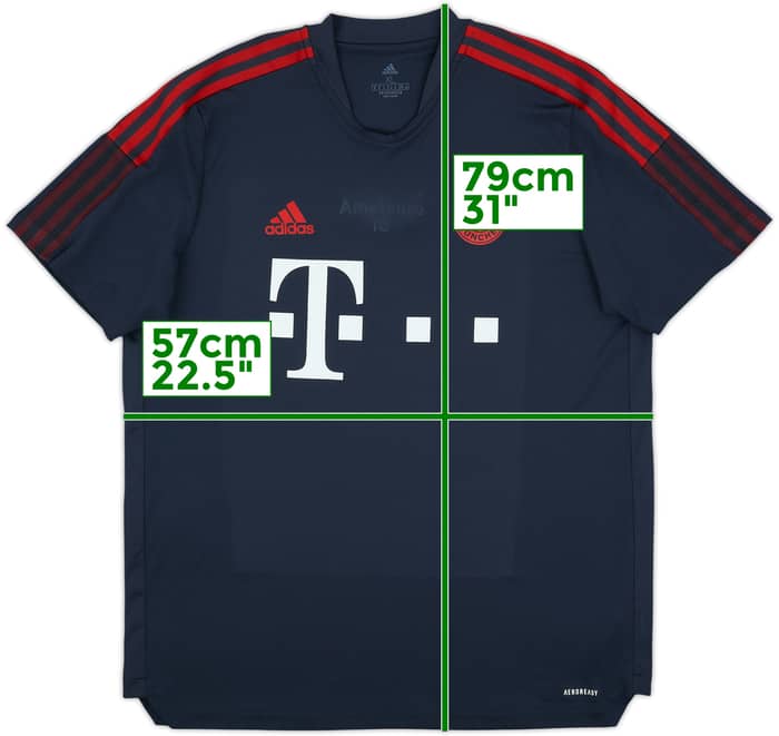 2021-22 Bayern Munich adidas Training Shirt - 5/10 - (XL)