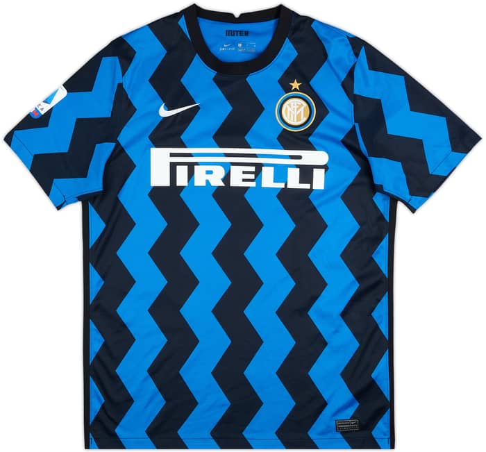 2020-21 Inter Milan Home Shirt Lukaku #9 - 5/10 - (L)