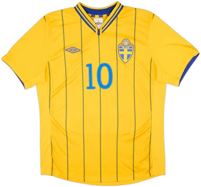2012-13 Sweden Home Shirt Ibrahimovic #10 - 10/10 - (M)
