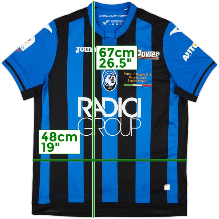 2018-19 Atalanta Home Shirt - 8/10 - (XL.Boys)