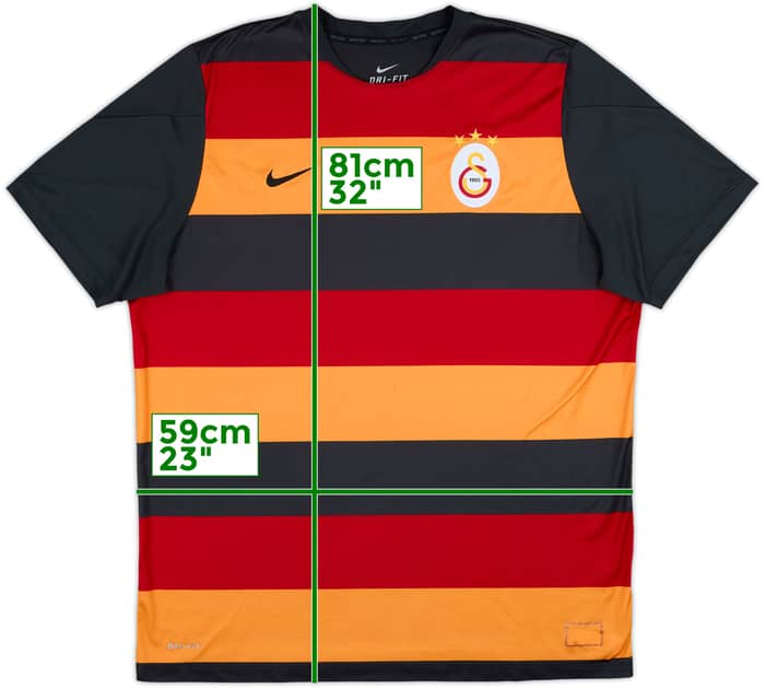 2013-14 Galatasaray Nike Training Shirt - 8/10 - (XXL)