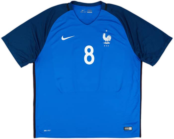2016-17 France Home Shirt Payet #8 - 10/10 - (XXL)