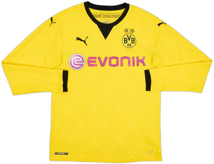 2015-16 Dortmund European Home L/S Shirt - 9/10 - (M)