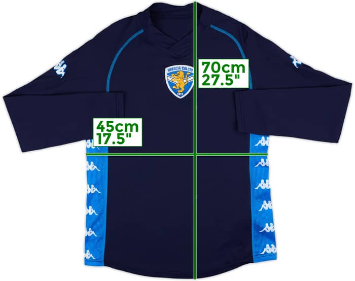 2003-04 Brescia Kappa Training L/S Shirt - 7/10 - (L)