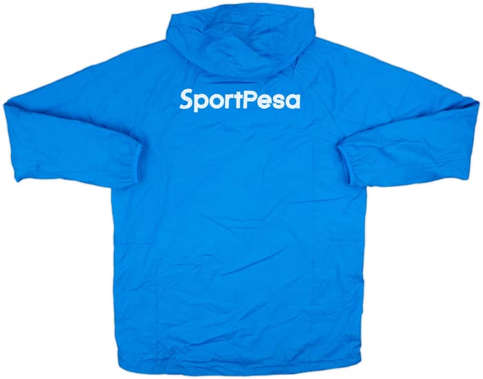 2018-19 Everton Umbro Hooded Rain Jacket - 8/10 - (L)