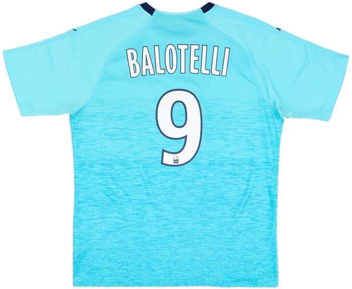2018-19 Olympique Marseille Third Shirt Balotelli #9 - 5/10 - (L)